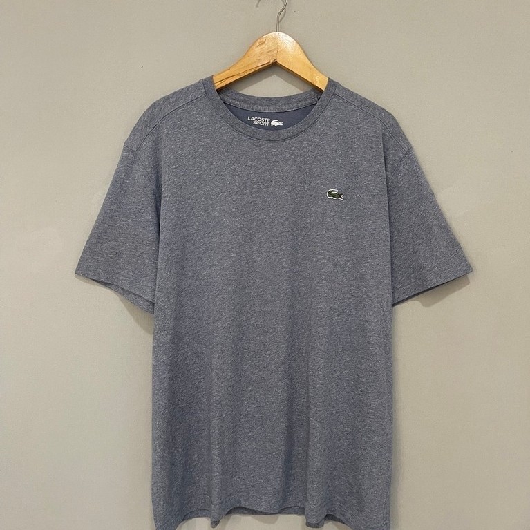T shirt Lacoste Original / Kaos Lacoste Sport Second / Kaos Lacoste Sport Logo Bordir Original / Kao