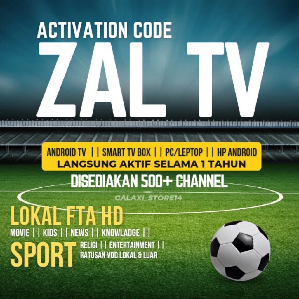 Kode Zaltv Channel premium bergaransi