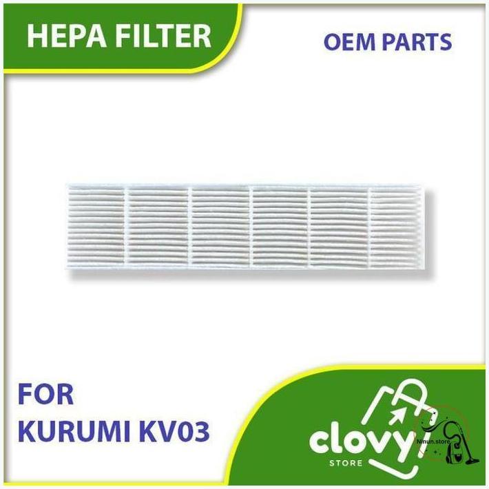 Hepa Filter For Kurumi Kv03 Robot Vacuum Accessories Asli
