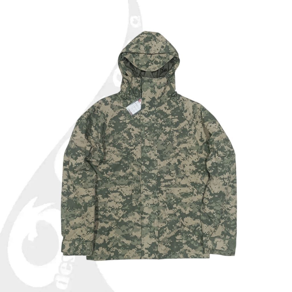jaket parka ecwcs ymkl army combat uniform digital camo waterproof