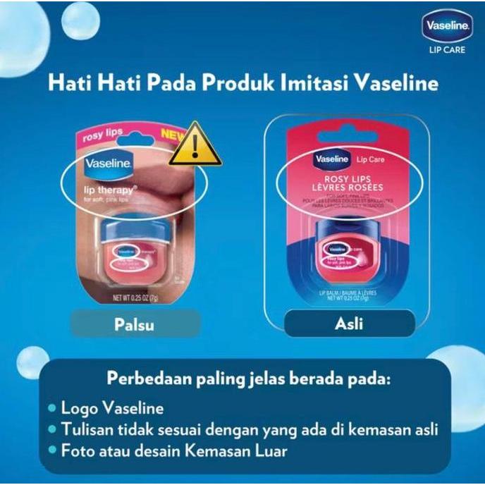 Vaseline Lip Therapy Rosy Lips 7g & Colour Care Korea Lip Balm
