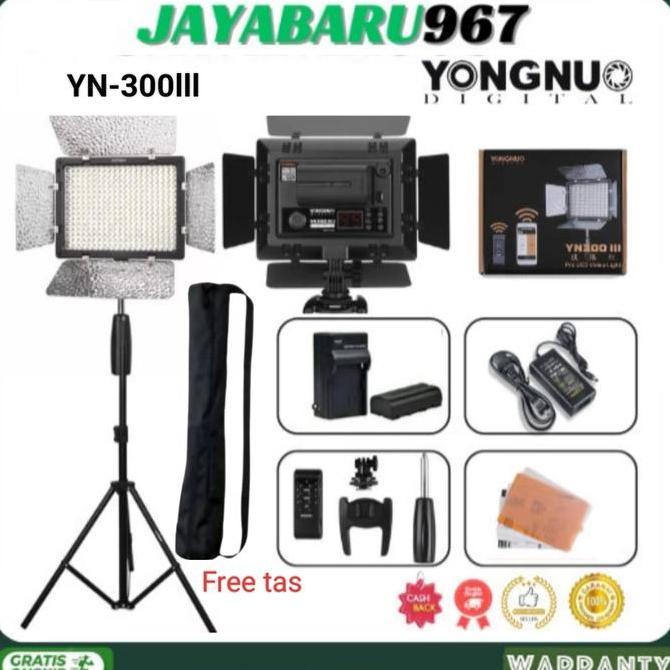 HARGA DISC - LAMPU LED YONGNUO YN300lll YN300 lll YN-300lll