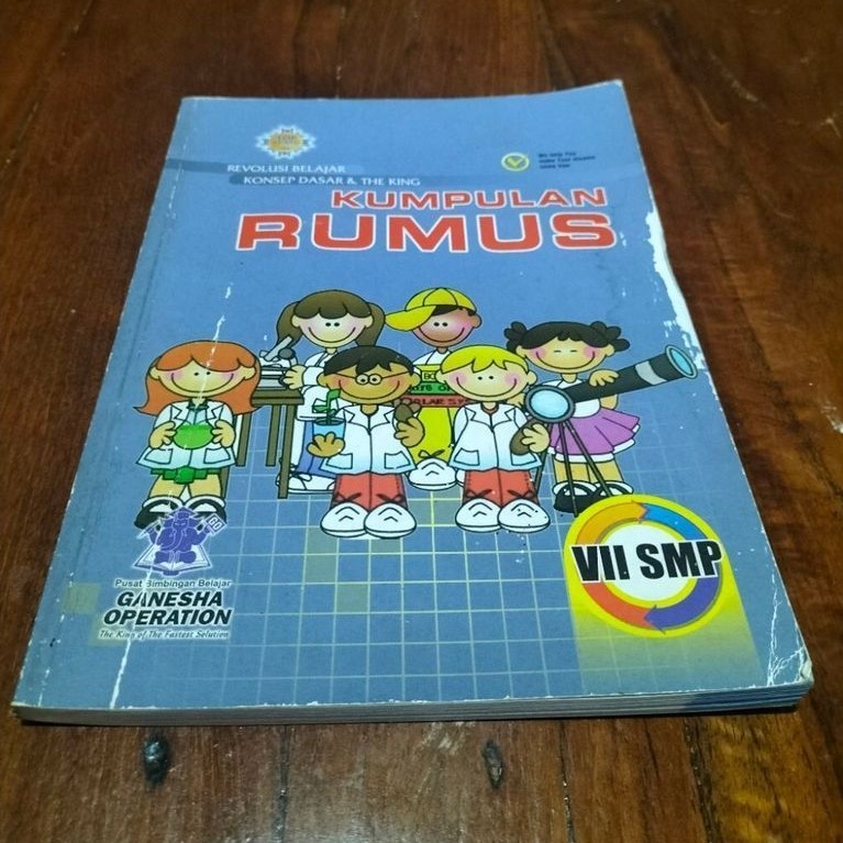 Preloved  Kumpulan Rumus SMP Kelas 7 Ganesha Operation
