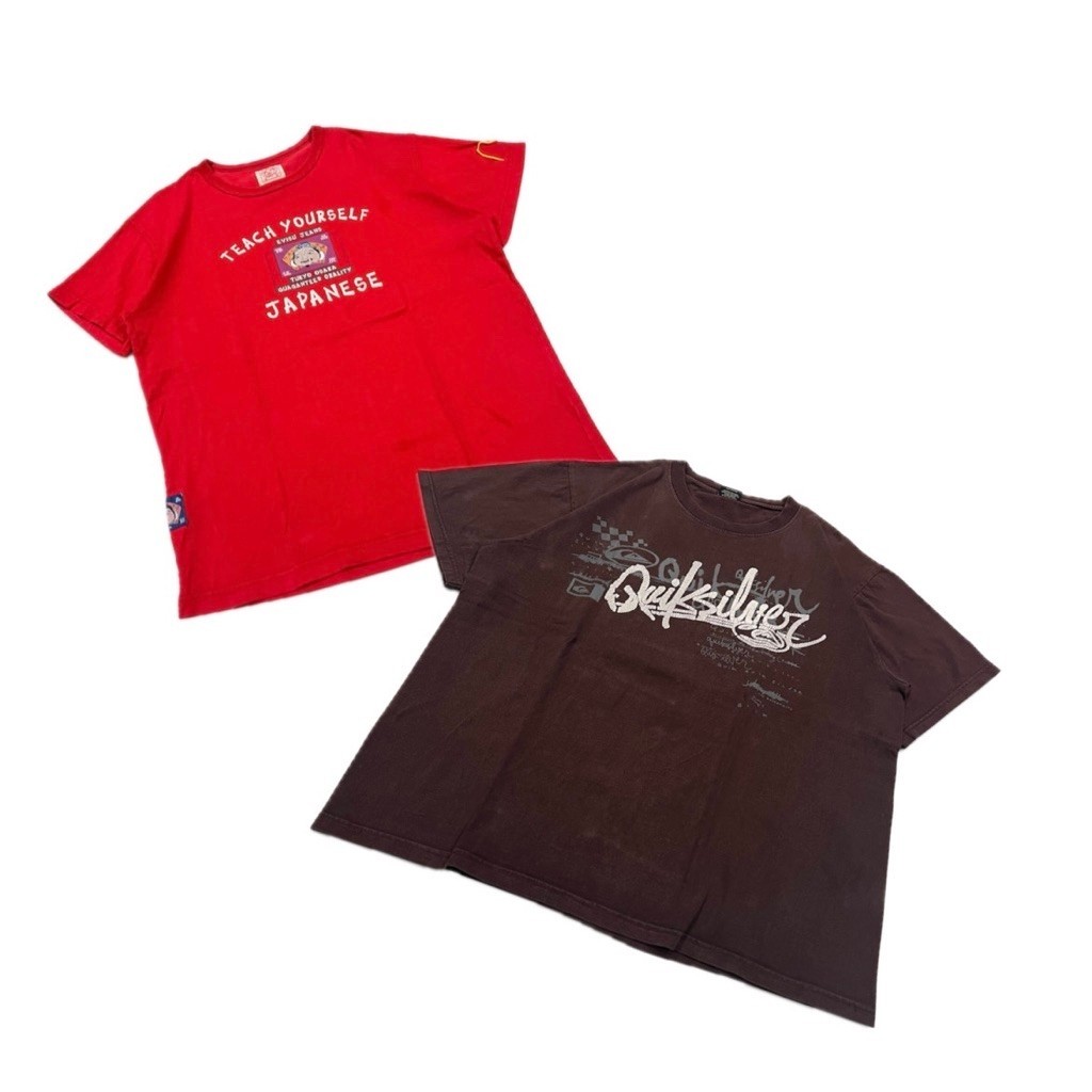 Bundling EVISU & QUIKSILVER Vintage