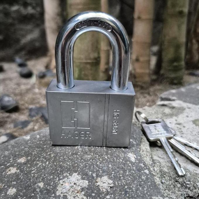 Ready Gembok padlock Hager anti potong anti cairan premium quality