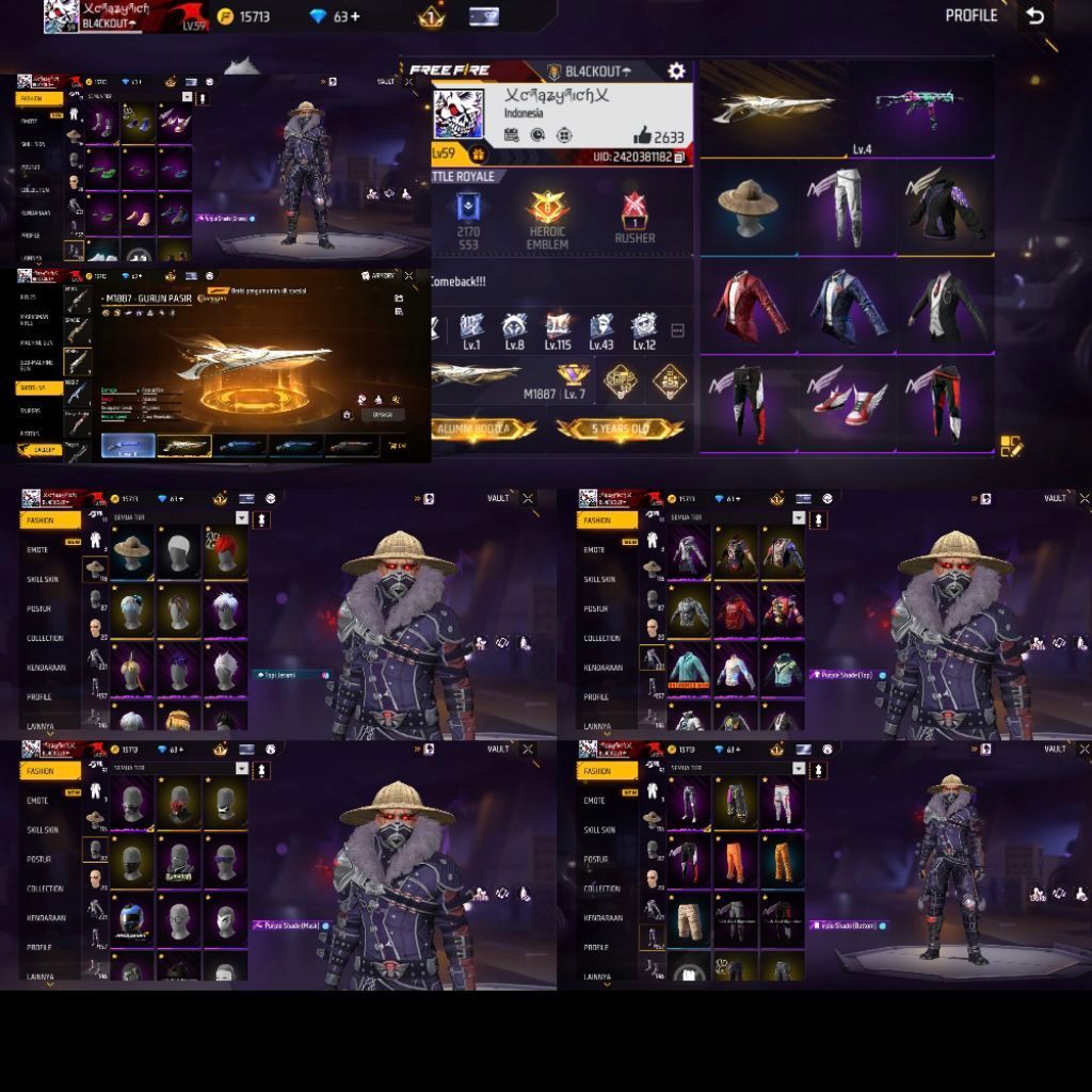 Akun FF 100% AntiHack