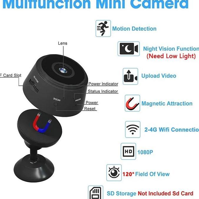 Ready Smart Camera Wifi Mini / Ip Cam Mini / Cctv Kecil / Spy Camera