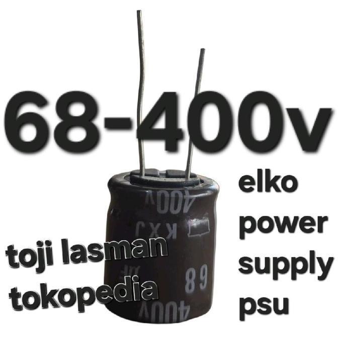 GLOSIR ( 68UF 400V ) ELKO ELCO 68UF400V 68 UF MIKRO MICRO MF 400 450V 450 350V68UF 400V68UF 450V68UF
