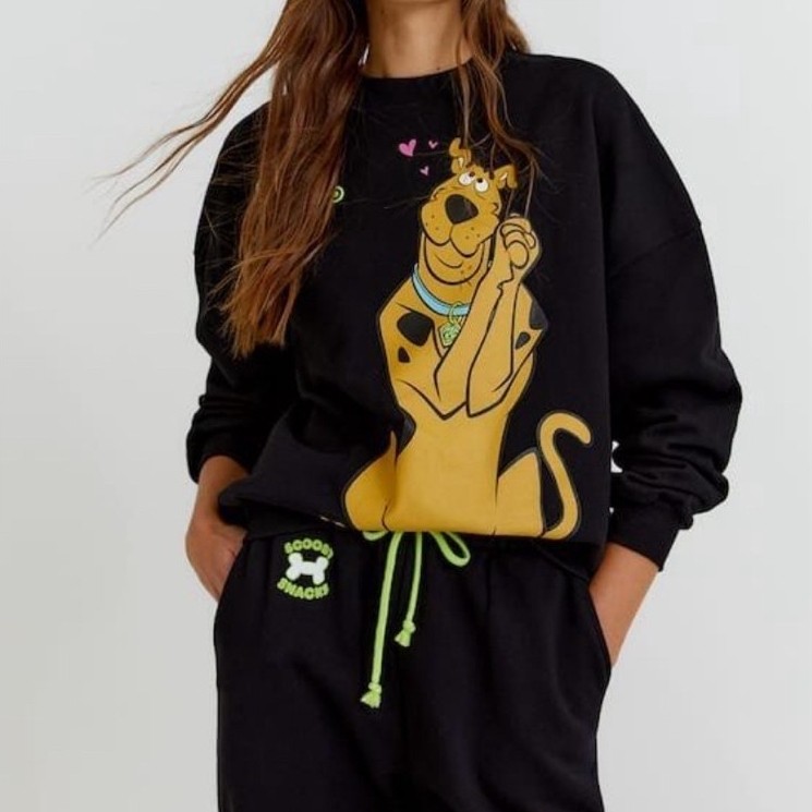 Crewneck Sweater Pull & Bear Scooby Doo