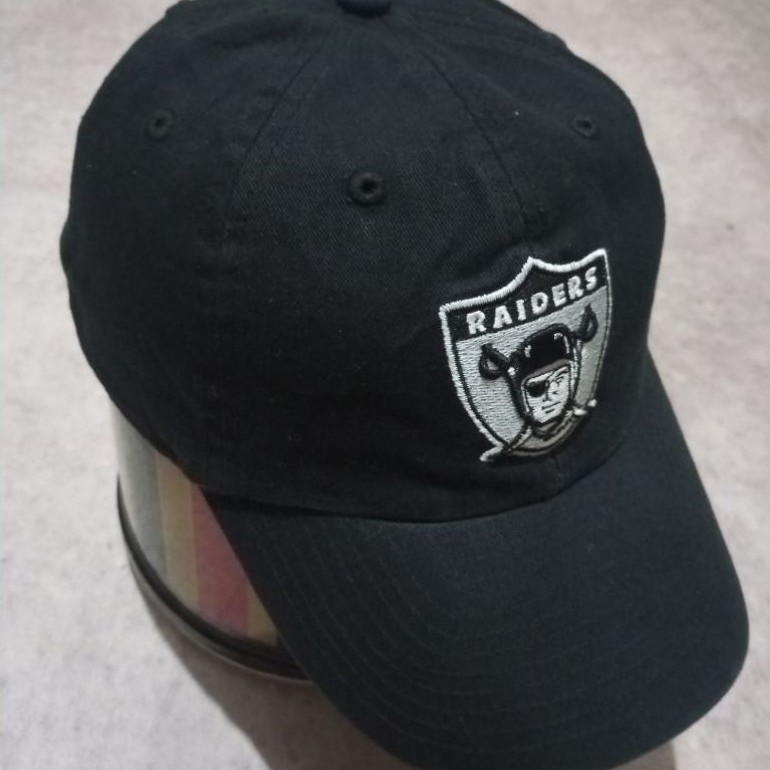 Topi Caps 47 Raiders Black Second Original