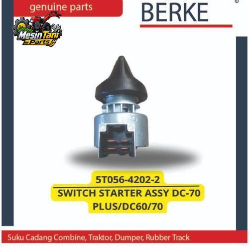 SWITCH STARTER ASSY DC-70 PLUS DC-60 / DC-70 / KUNCI STARTER DC-60, DC-70, DC 70 PLUS / 5T056-4202-2