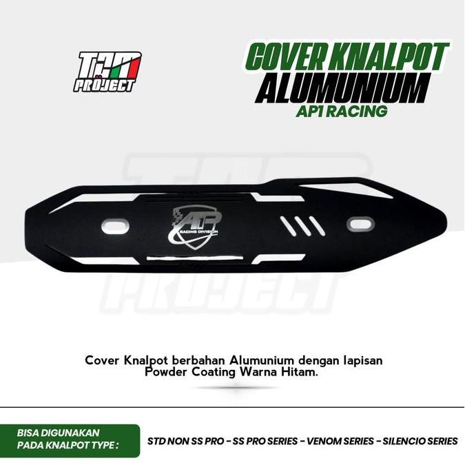 Tzm Project - Cover Knalpot Alumunium Tzm Project/Ap1 Racing