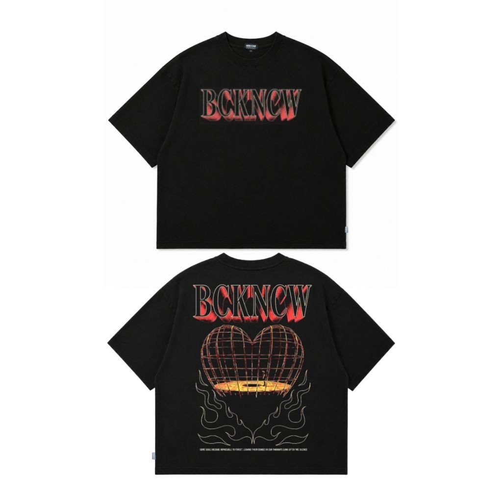 T-SHIRT BUCKSANDCOW BOXY - BCKNCW - HEART/ KAOS BUCKS&COW