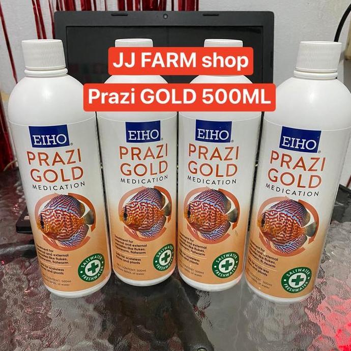 Eiho Prazi Gold 500Ml External Internal Parasites Parasit Obat Cacing