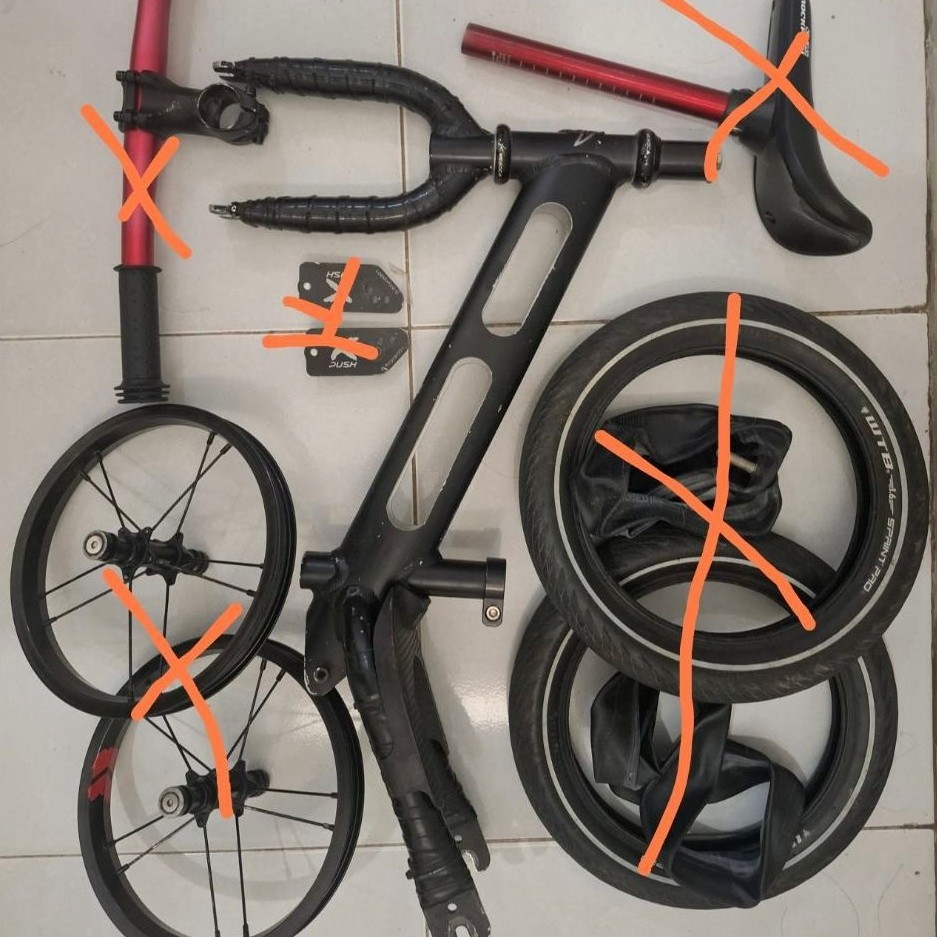 frame strider pro copy (5rider alloy) custom