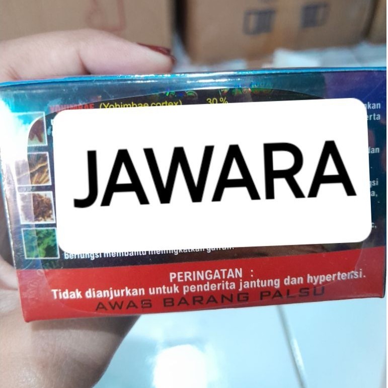 Cap Jawara Kapsul Original isi 10 saset