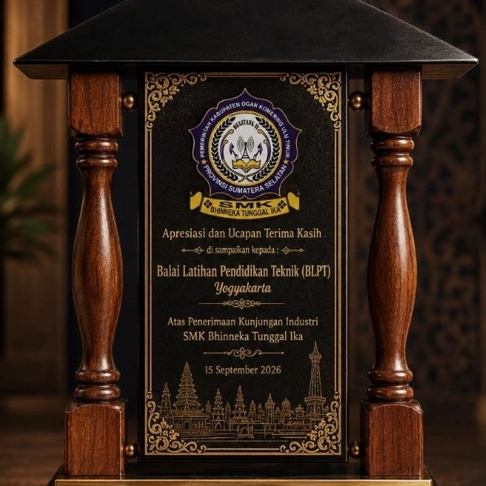 VANDEL/PLAKAT KAYU JOGLO JUMBO.
