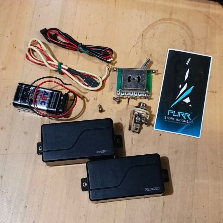 PICKUP FISHMAN FLUENCE SET WIRING