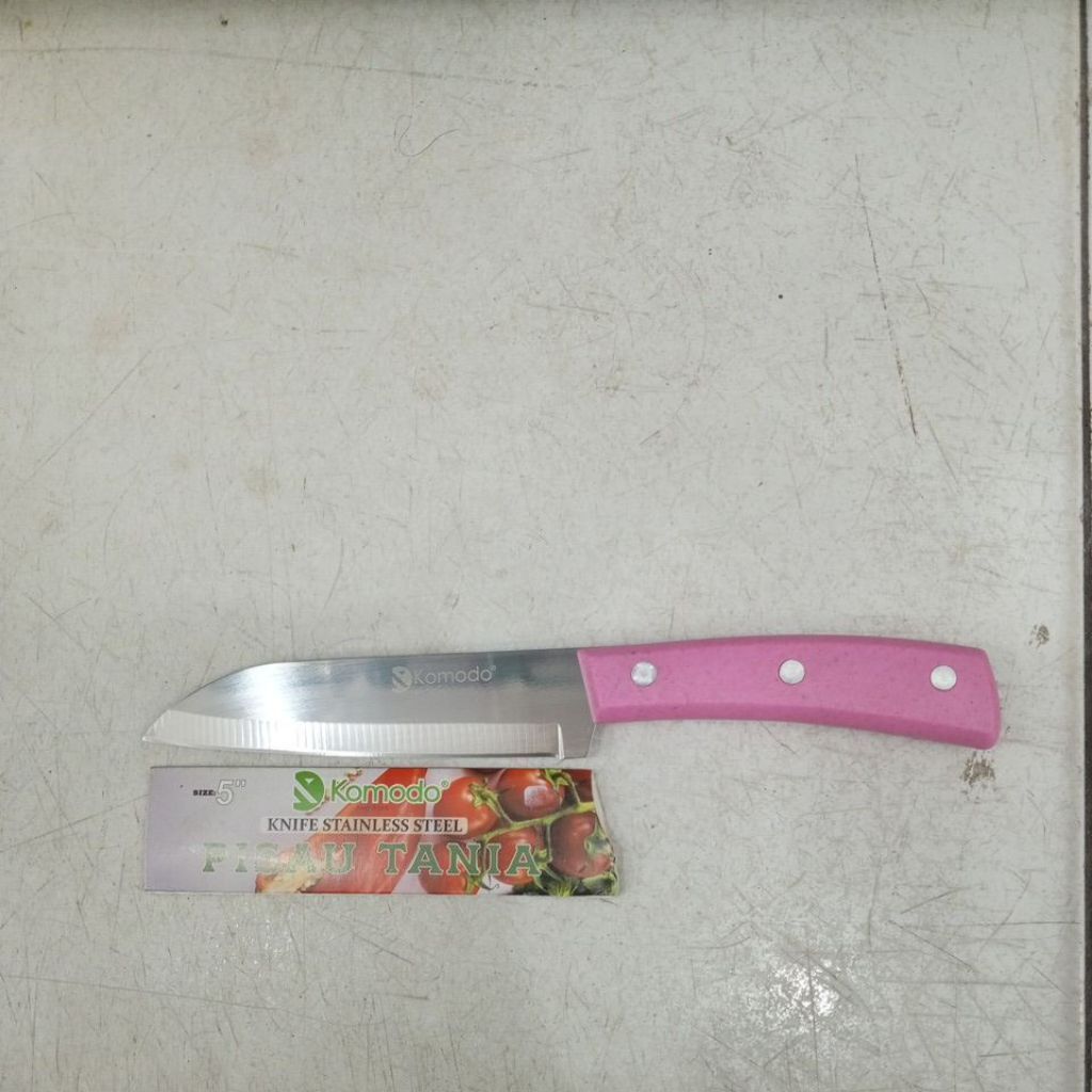 KOMODO Pisau Tania 5 Inch / Pisau Stainless
