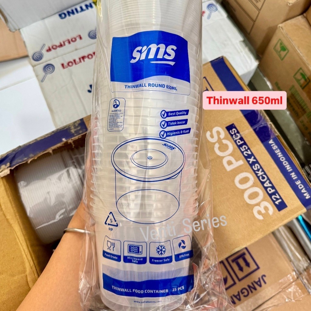 Thinwall 650ml Round / Thinwall 650ml