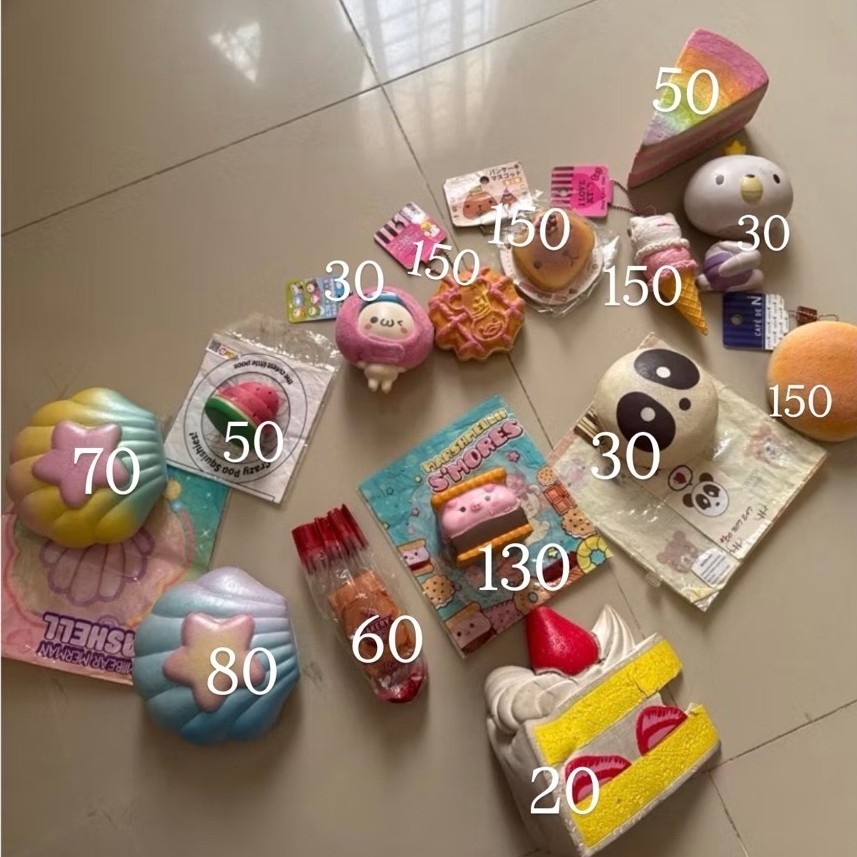 SQUISHY PUNIMARU SAMMY THE PATISSIER MARSHMELLI CREAMII CANDY PUNIMARU BUN SNOWY SEASHELL POOP CAFE 