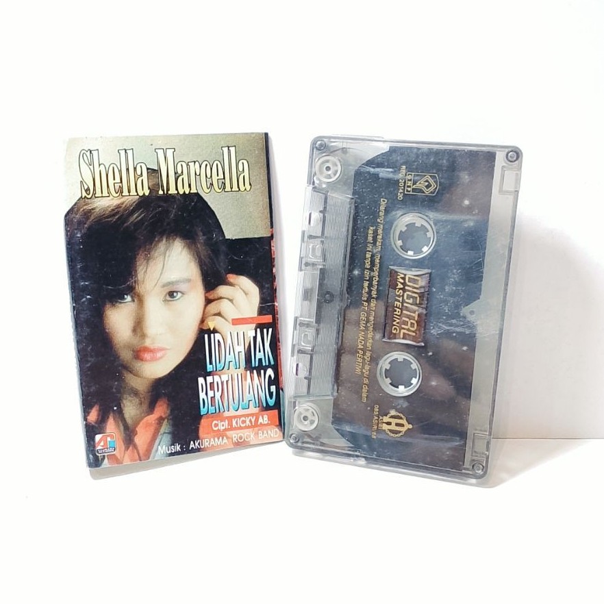 Kaset Pita Sheilla Marcella - Lidah Tak Bertulang Album Musik Cipt. Kicky Ab