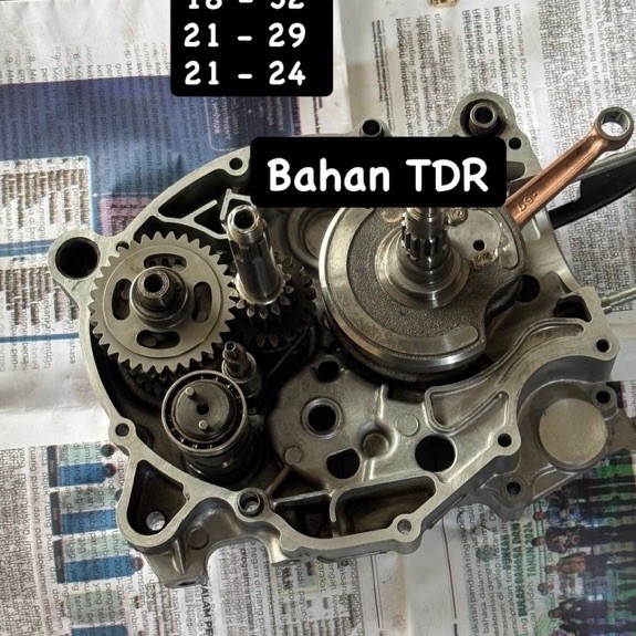 Rasio jupiter sleep engine 130cc / 150cc jupiter z , vega r new , crypton dll