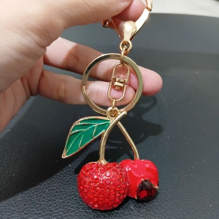 Ganci Bag Charm Cherry PRELOVED