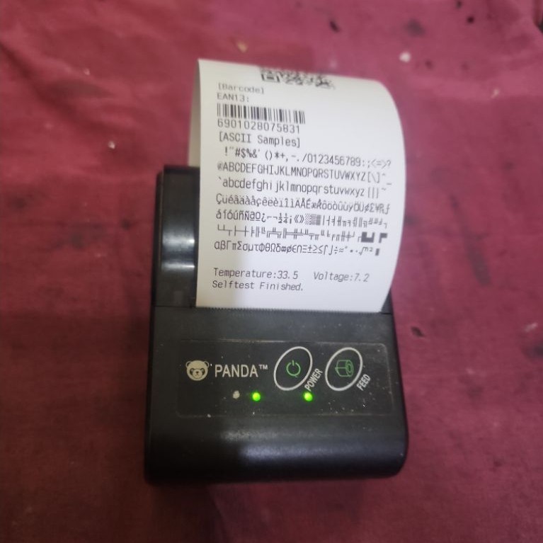 Printer thermal merk Panda
