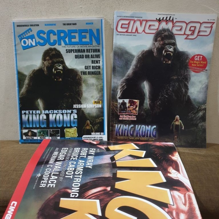Majalah Film Cinemags & On Screen Paket SET + BONUS POSTER