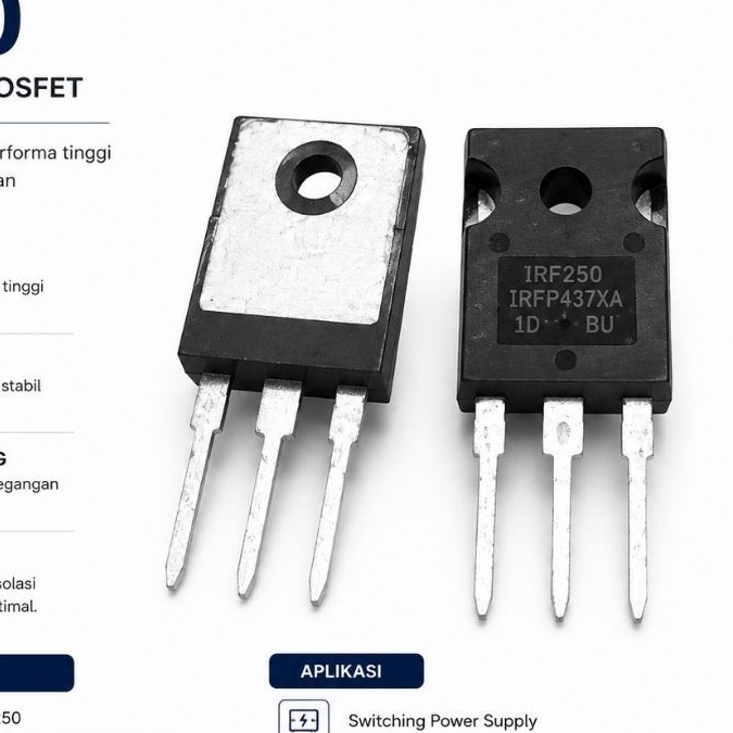 irfp250 irfp 250 irfp250n mosfet irf 250N terbaik transistor