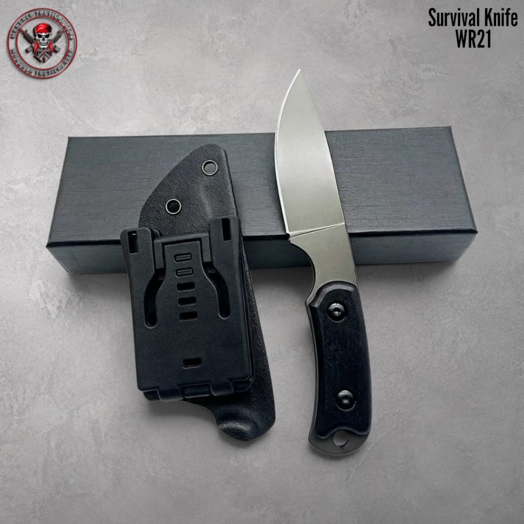 Knife Survival Wr21 | Pisau Tactical kydex camping Hunting Outdoor WR21