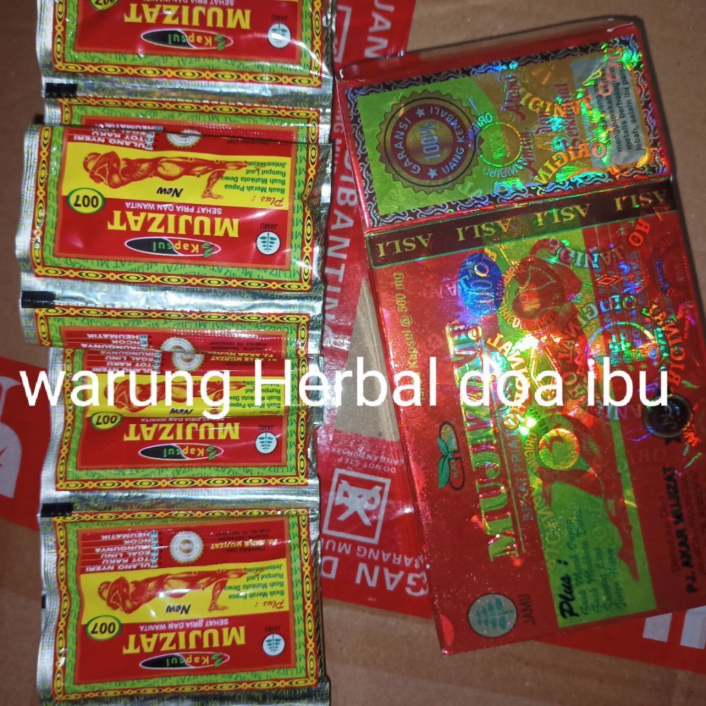herbal original mujizat 007 isi 14 saset