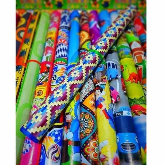 Karpet Tikar Gulung Spons alas bermain Plamatt/Spons Gambar