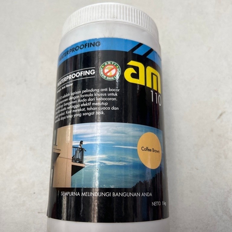 Cat Tembok Pelapis Anti Bocor AM 110 1kg - AM 110 Waterproofing