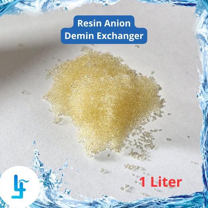 Resin Anion / Anion Demin Exchanger 1 Liter 1/2 Liter
