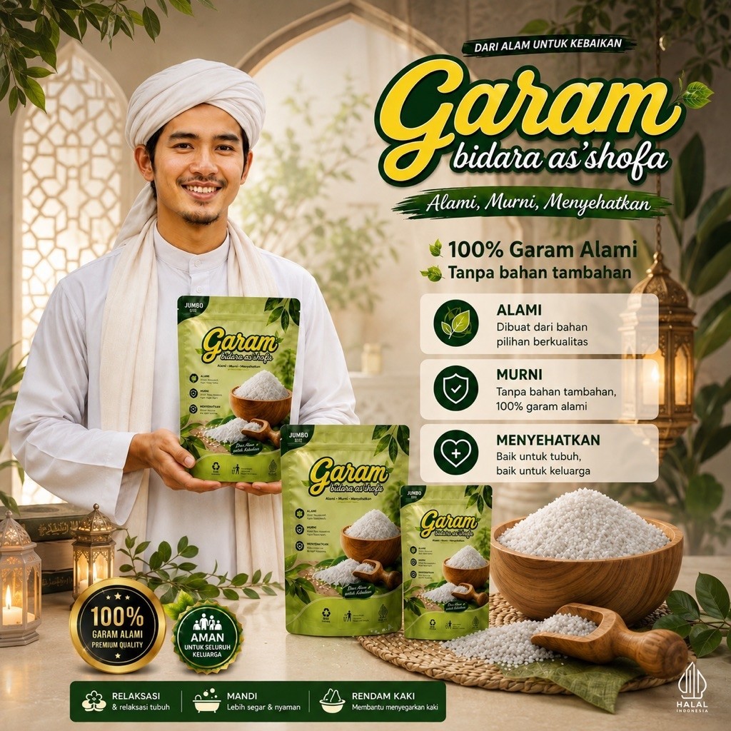 garam mandi - 1 kg garam mandi bidara