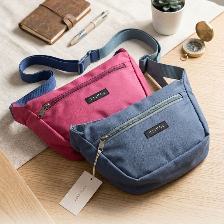 VISVAL Tas Visval Preloved Canvas Tanpa Defect