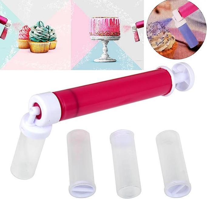 ELtamart Alat Hias Kue Dust Semprot Spray Air Brush Cake Decor