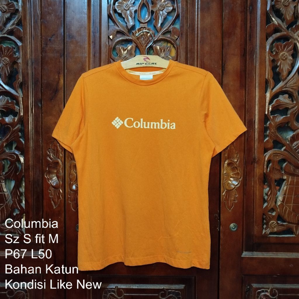 KAOS JERSEY BASELAYER OUTDOOR HIKING COLUMBIA SIZE S SECOND