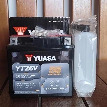 Aki Original Suzuki Satria Fu Ytz6V Yuasa Aki Kering