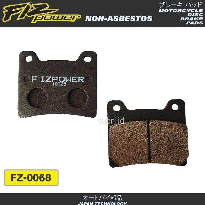 Kampas Rem Belakang Yamaha Xj900 Xj 900 Police Diversion Sbp555
