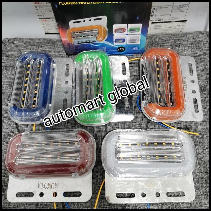TERBARU LAMPU LED MOBIL TRUK KEDIP BERJALAN RUNNING LED MOBIL 24 VOLT MOMOTA 