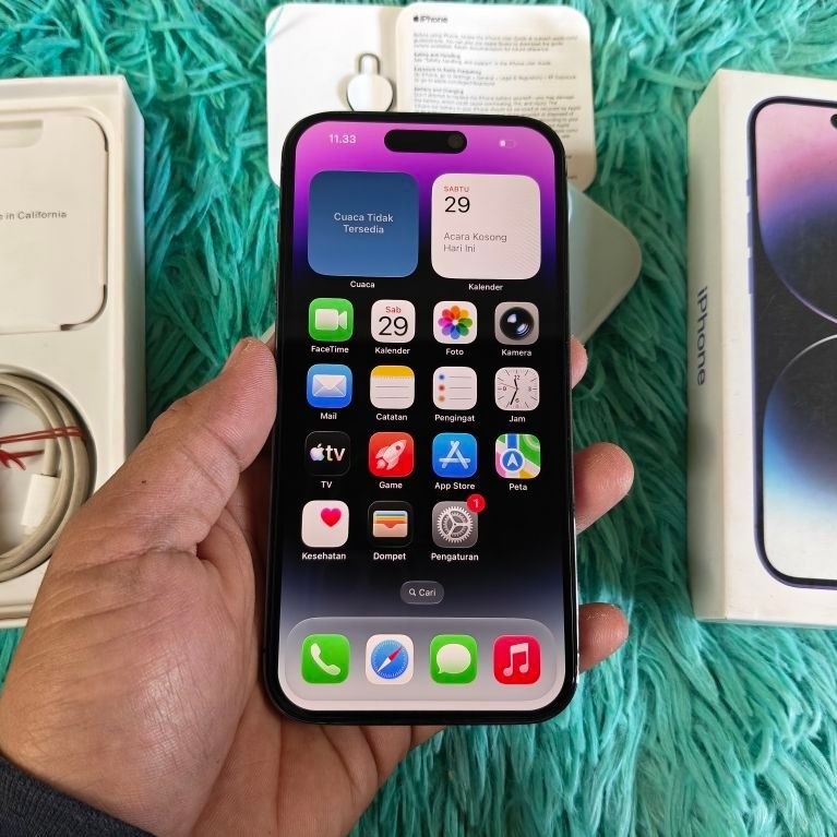 IPHONE 14 PRO 128GB BEKAS ORIGINAL SECOND