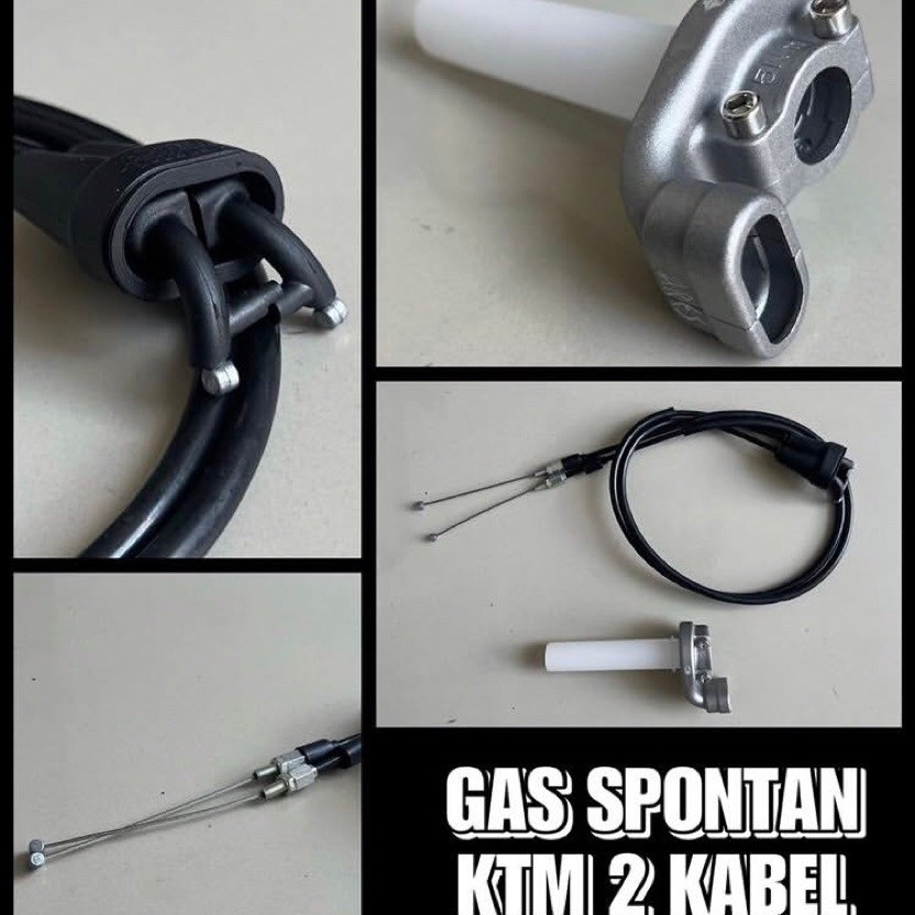 Gas spontan ktm 2 kabel arez