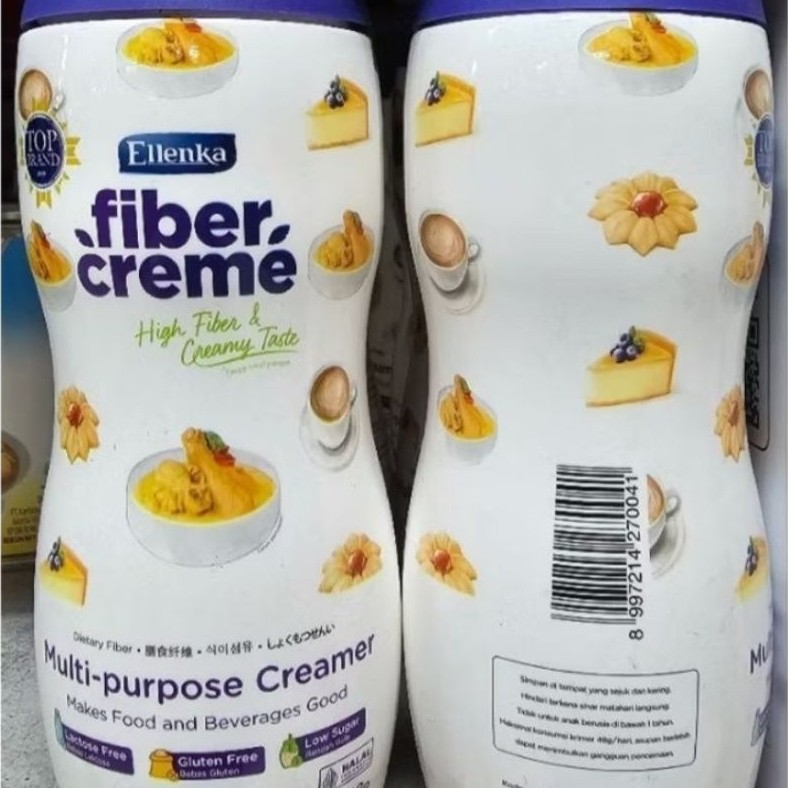 Ellenka Fiber Creme 168gr Botol