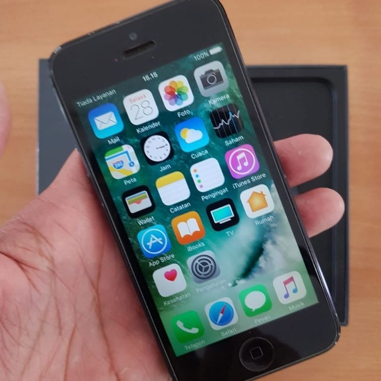 Iphone 5 64GB MD664LL/A Second Normal Ex Koleksi