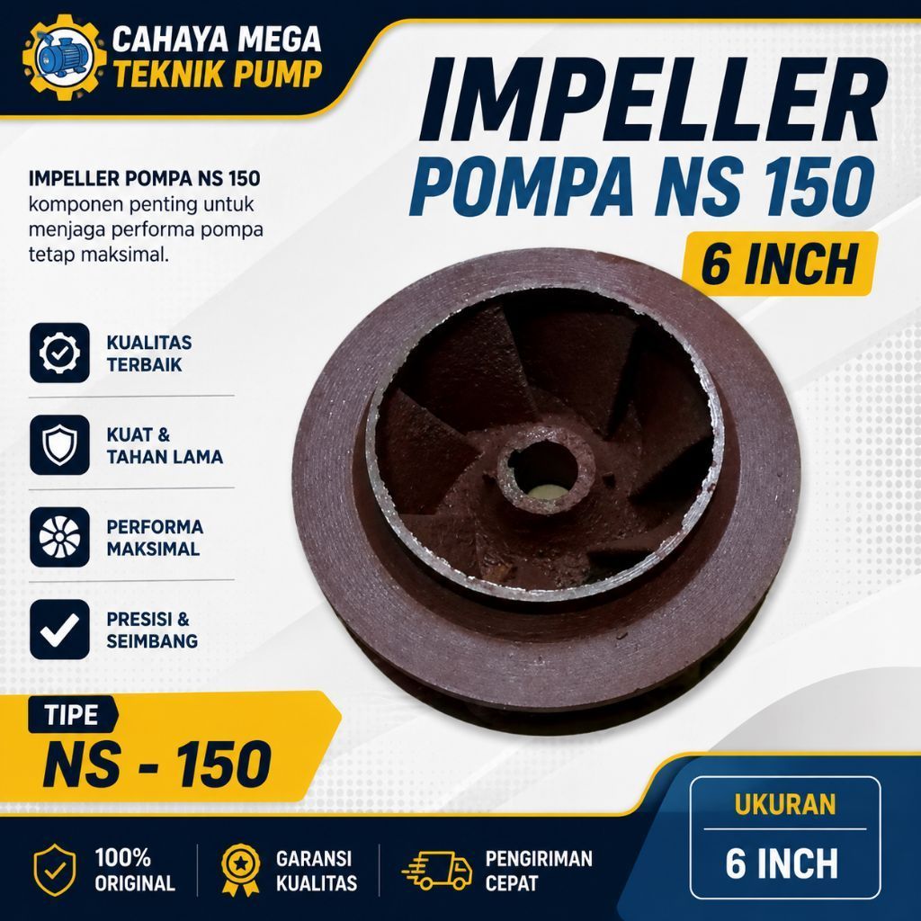 impeller pompa ns 150 6inch