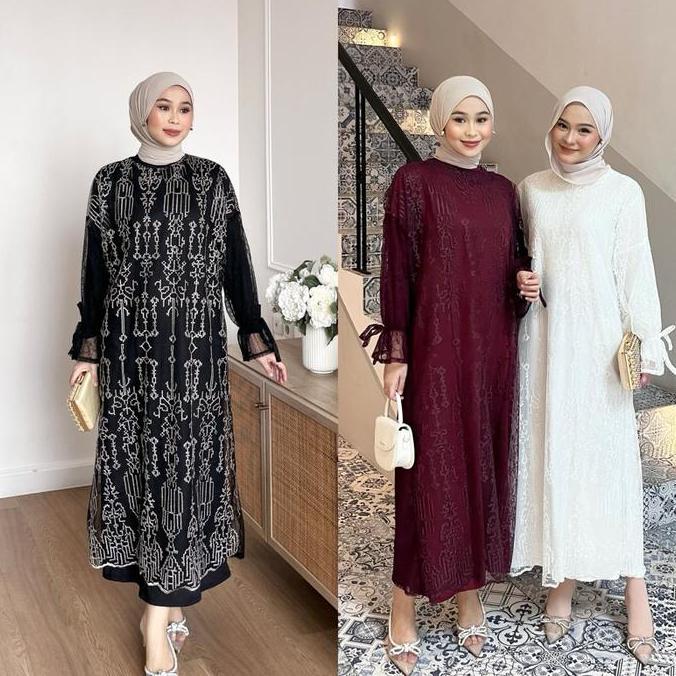 DEZHAF - KANAYA OUTER DRESS / OUTER TILE ETNIK / OUTER DRESS