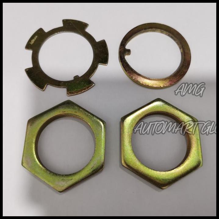 TERLARIS MUR SPINDLE SPINDEL AS DEPAN TOYOTA LAND CRUISER 1F SET